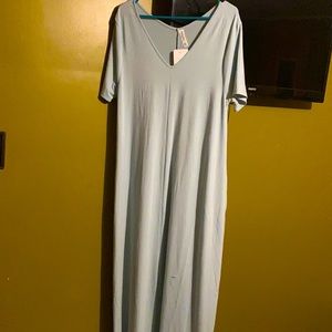Xl mint zenana maxi dress